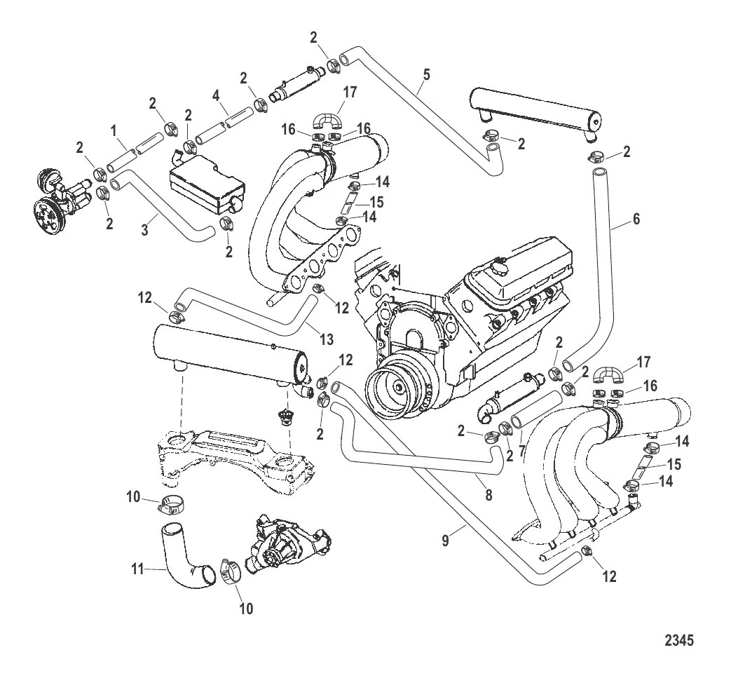 Водяные шланги (Забортная вода)