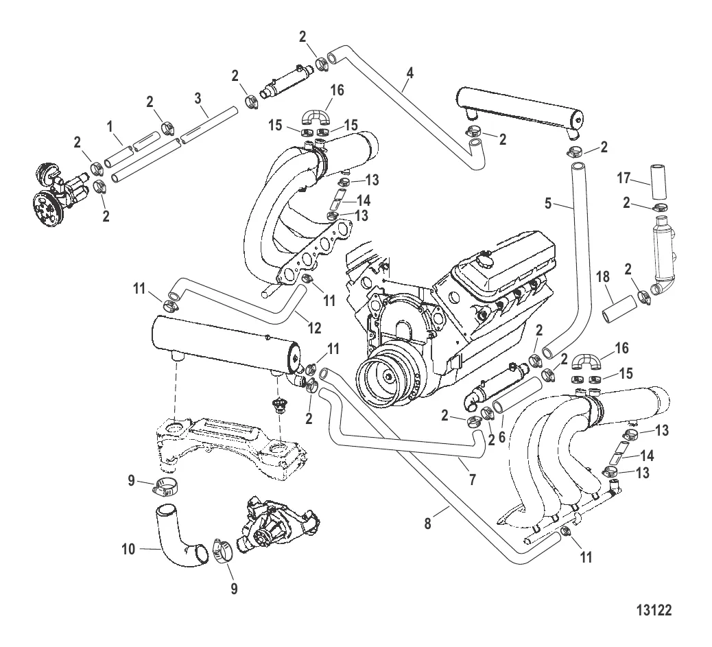 Водяные шланги (Забортная вода)