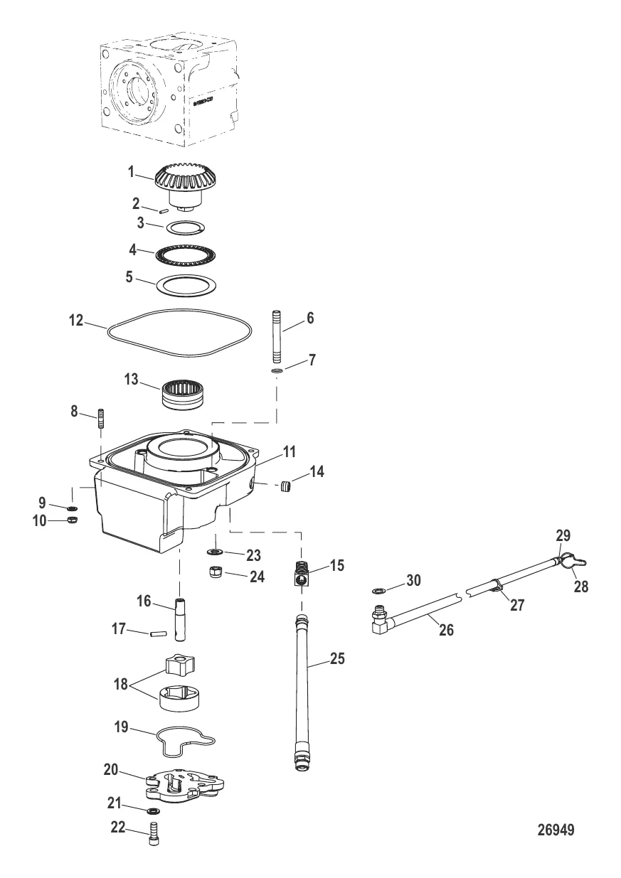 Трансмиссия (Резервуар/насос)(NXT1)