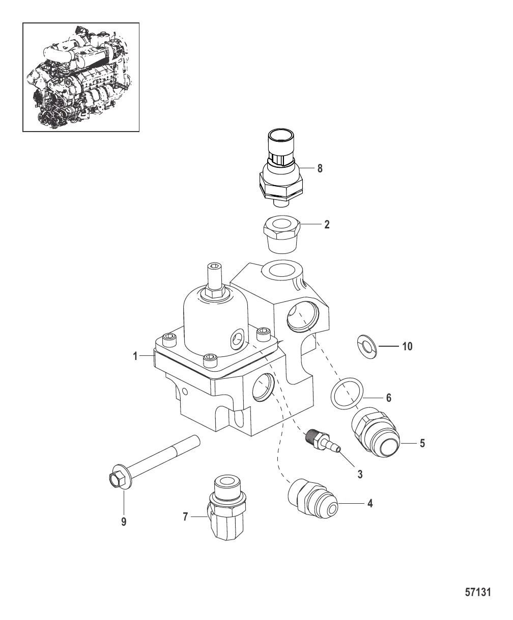 Регулятор топлива в сборе