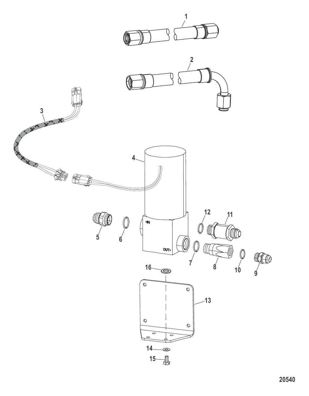 Топливный насос (выносной)