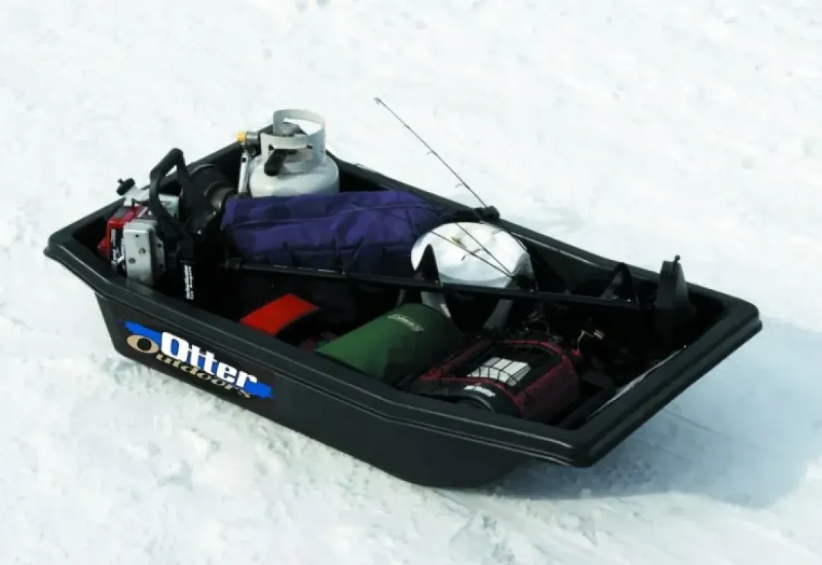 Сани волокуши для снегохода Otter Outdoors (137*81*30)