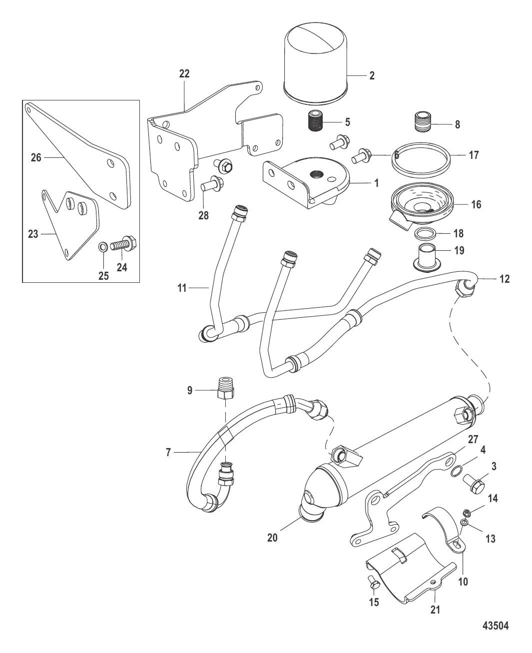 Выносная масляная система