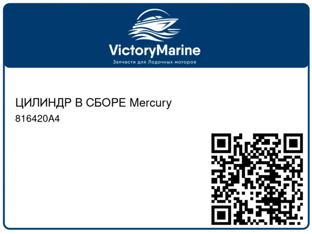 ЦИЛИНДР В СБОРЕ Mercury