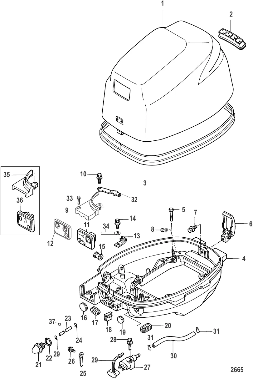 Обтекатель С/н 0R548600 и ниже
