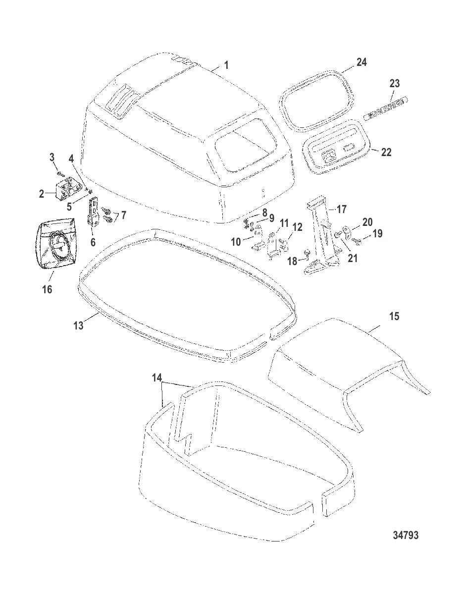 Верхний кожух