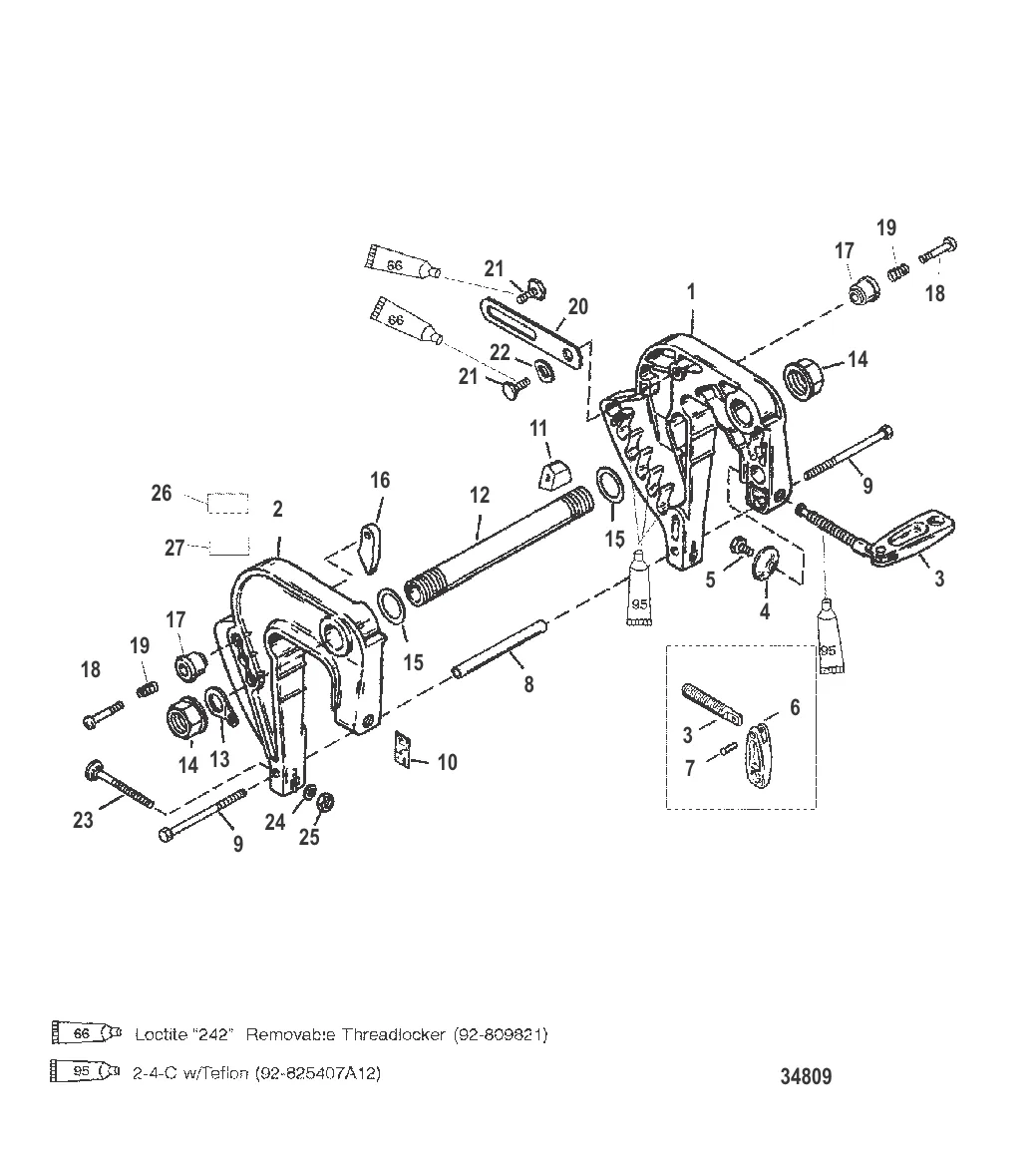 Кронштейн фиксатора