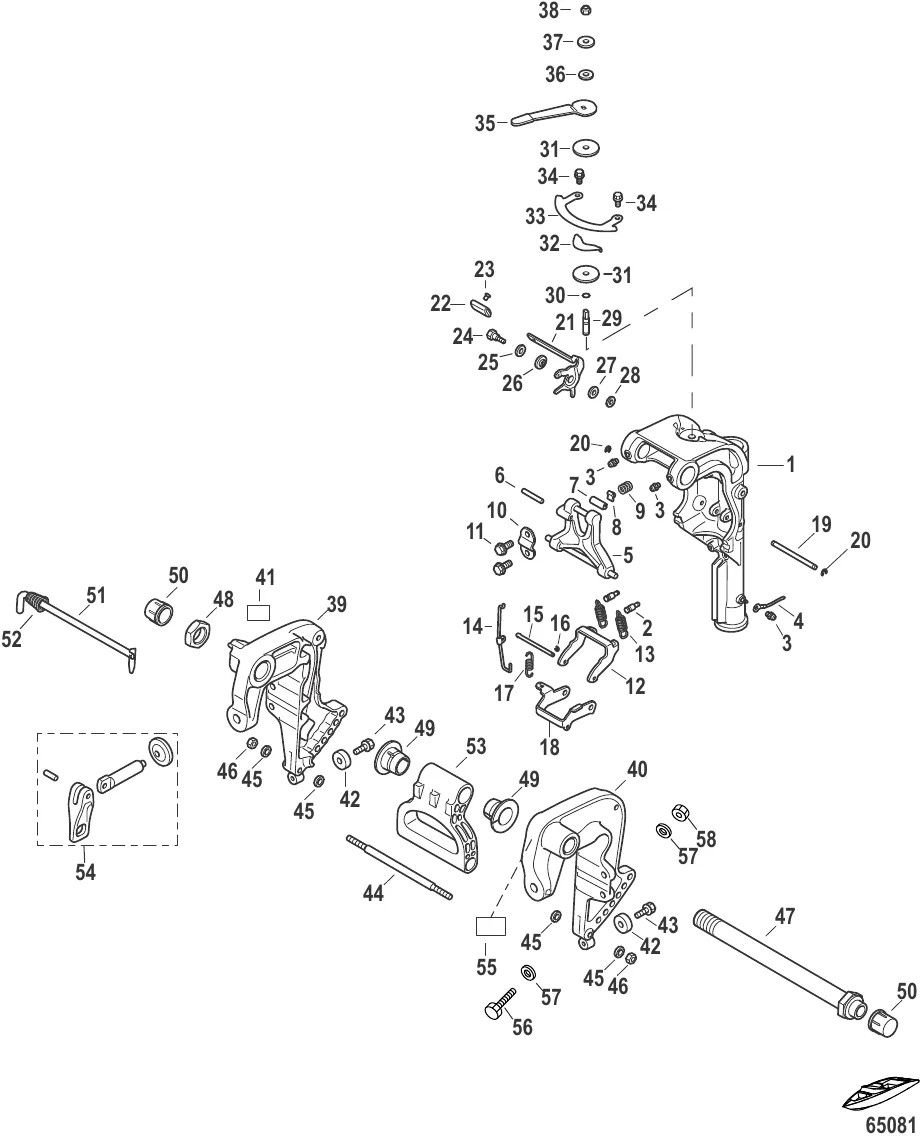 Зажимные кронштейны/поворотный кронштейн Ручной наклон