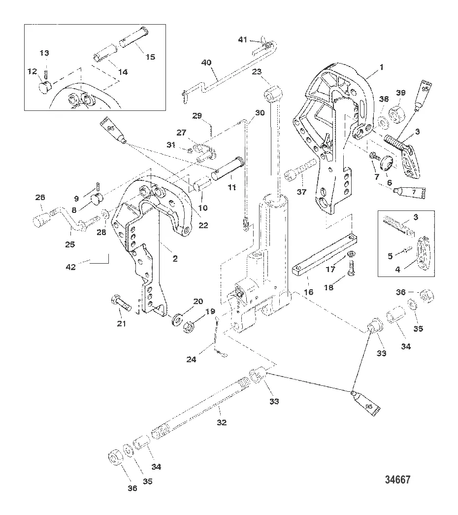 Кронштейн фиксатора