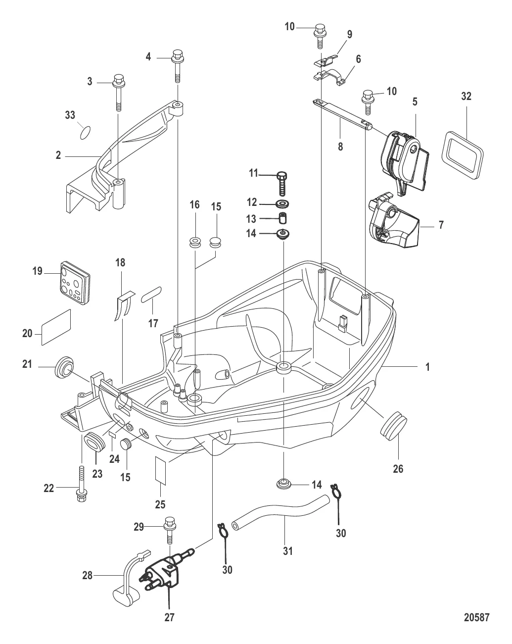 Нижний кожух