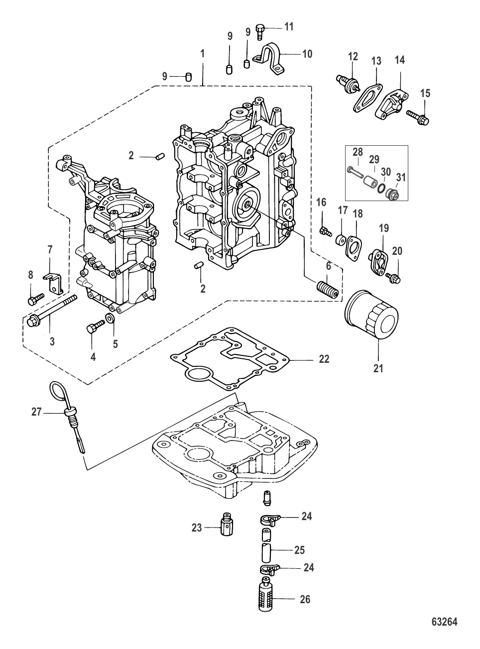 Блок цилиндра