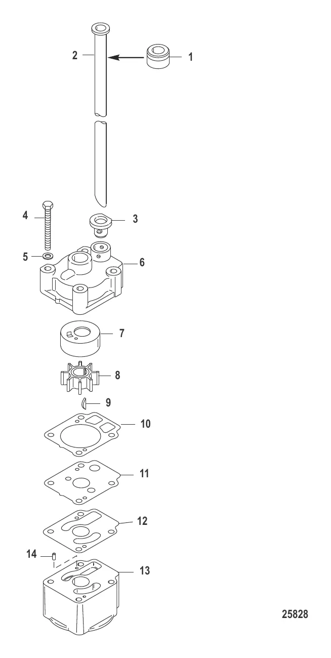 Компоненты водометного насоса