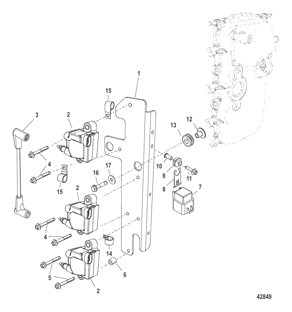 Катушка зажигания 1C104334/0P560350 и выше