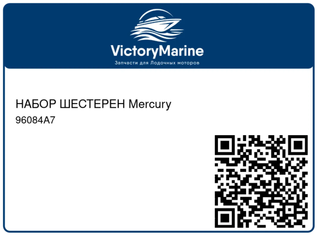 НАБОР ШЕСТЕРЕН Mercury