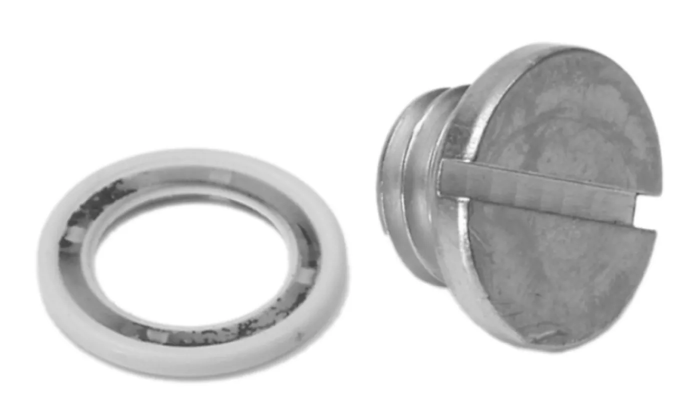 Quicksilver Mercury Marine Болт сливной с Прокладкой без магнита