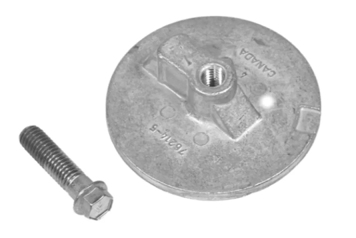 Анод алюминиевый для Mercury 90-400 л.с. 76214T5 (QUICKSILVER)