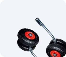 Транцевые колеса и тележки