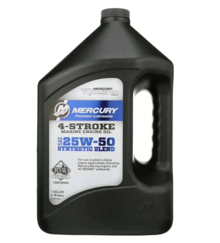 Mercury 25W-50 Масло моторное Синтетическое, 3.78L 858084QE1
