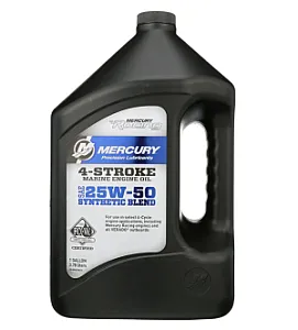 8M0078014 Mercury 25W-50 Масло моторное Синтетическое, 3.78L 858084QE1