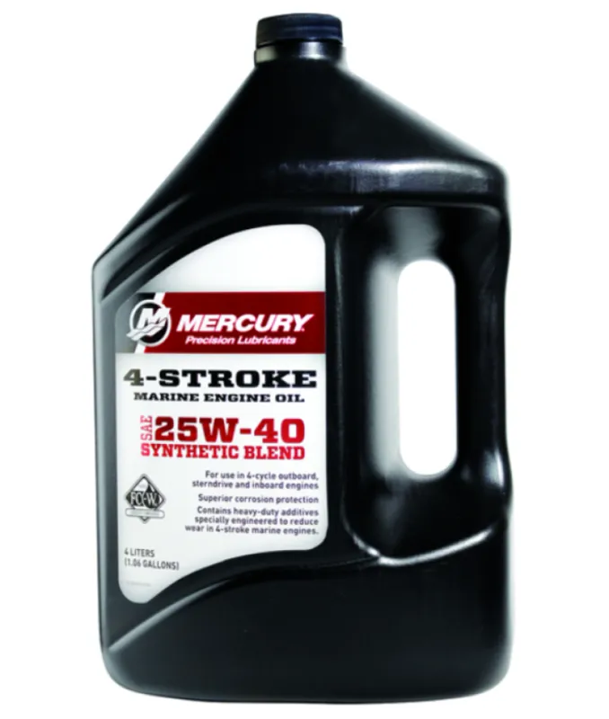 Масло ДВС Mercury 25w-40 ПОЛУ- СИНТЕТИЧЕСКОЕ 8M0206956