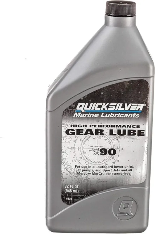 Масло редуктора Quicksilver High Performance SAE 90 Gear Lube 858064Q01 8M0219575