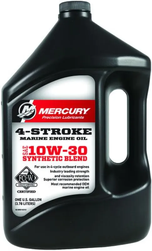 Quicksilver Масло Mercury 10W-30 SYNTHETIC BLEND (8M0206996)