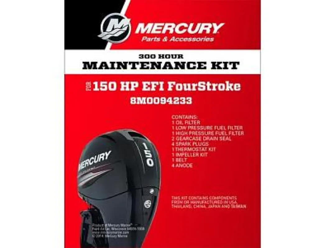 Сервисный набор ТО для Mercury F150 EFI (оригинал)