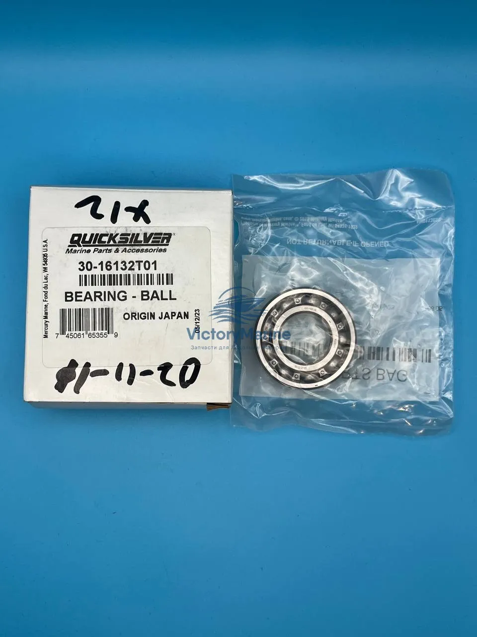 16132T01 Подшипник заднего хода Mercury Tohatsu 9.9-18 (QUICKSILVER)