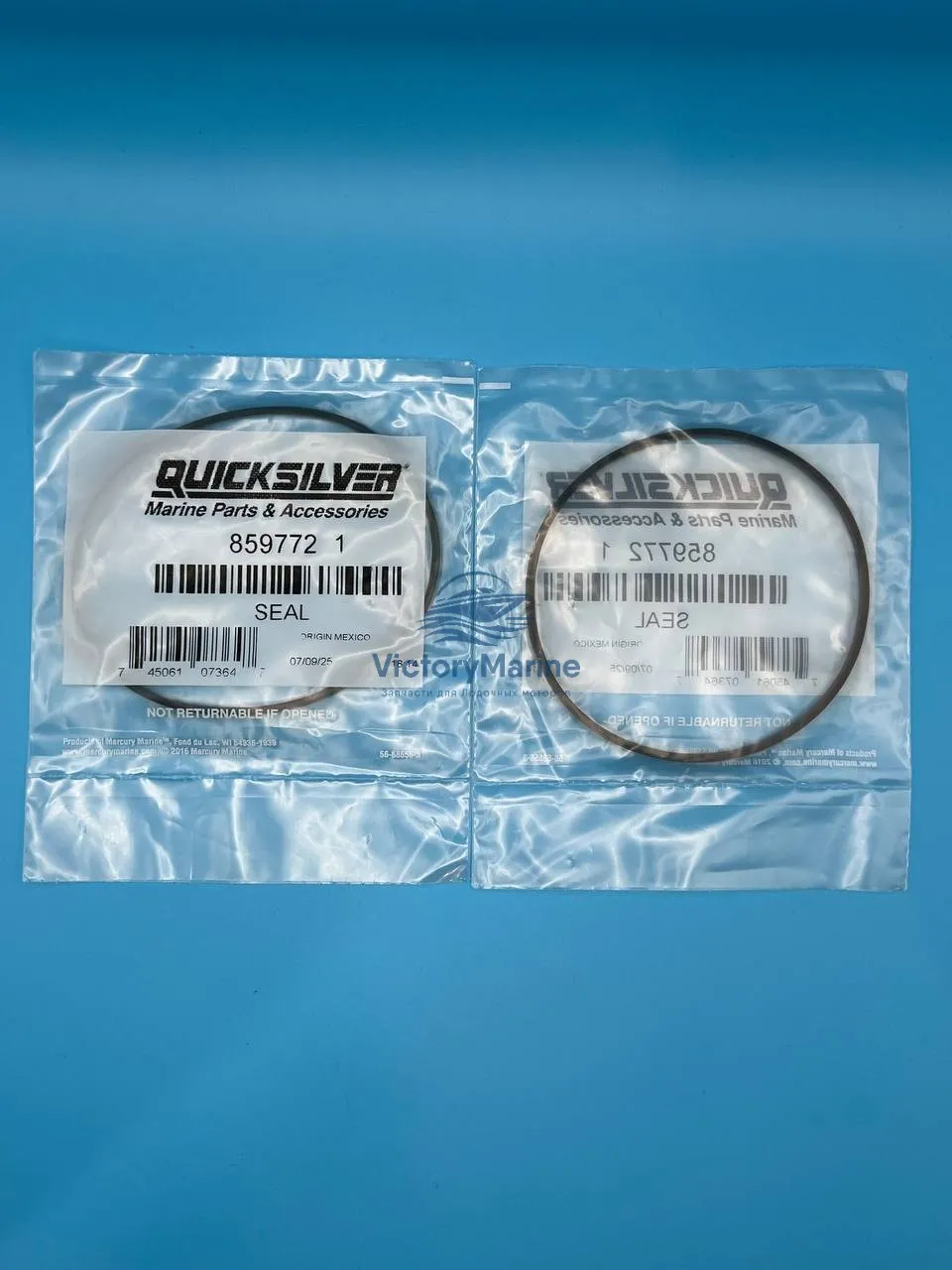 8597721 Кольцо уплотнительное головки блока - Mercury 150-200 (QUICKSILVER)