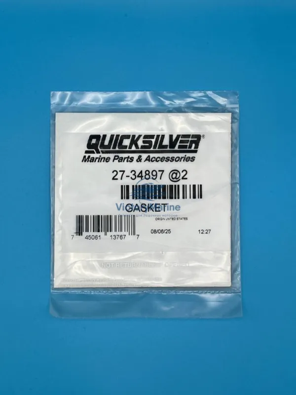 Прокладка помпы для MERCRUISER GM 4.3/5.0/5.7/6.2L (QUICKSILVER)