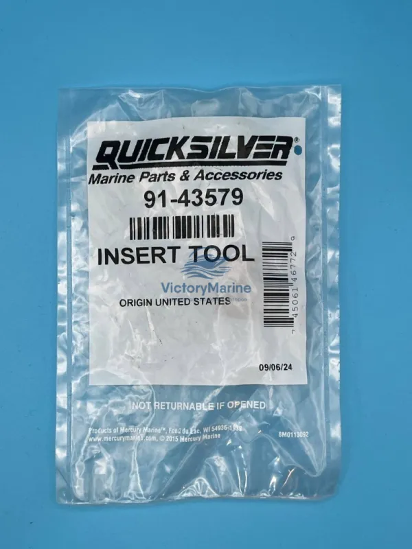 ИНСТРУМЕНТ ДЛЯ ВСТАВКИ Водяной шланг (QUICKSILVER)