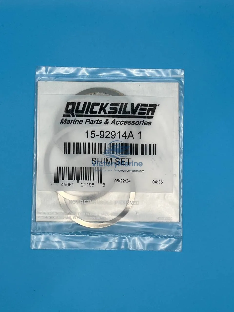 92914A1 Комплект регулировочных шайб MerCruiser Bravo (QUICKSILVER)