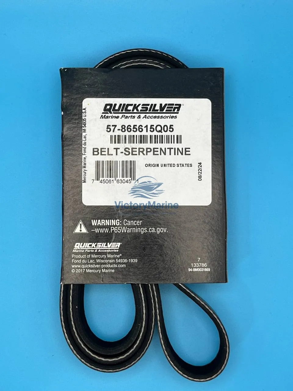 865615Q05 Поликлиновый ремень Mercury (QUICKSILVER)