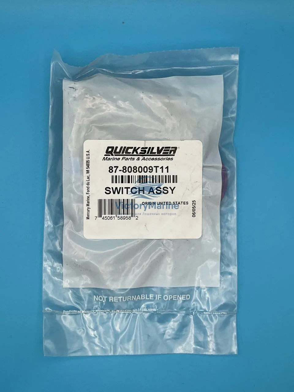 808009T11 Концевик включения хода mercruiser (QUICKSILVER).