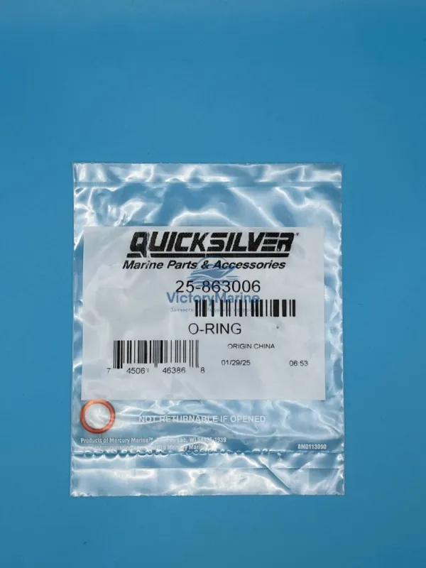 Уплотнение сливой пробки масла Mercury v6 v8 (QUICKSILVER)