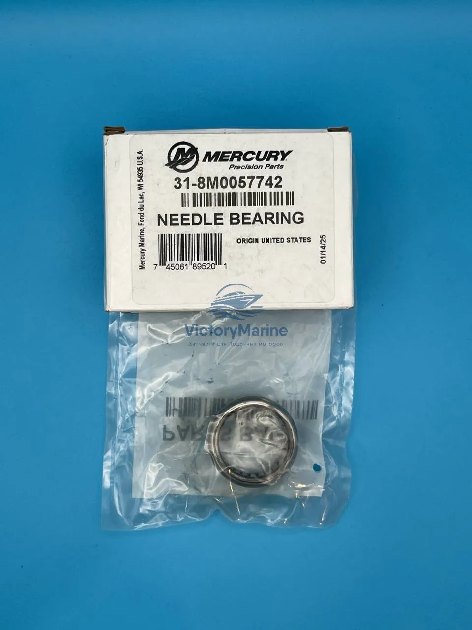 8M0057742 Подшипник игольчатый для ПЛМ Mercury 80-150 Л.С