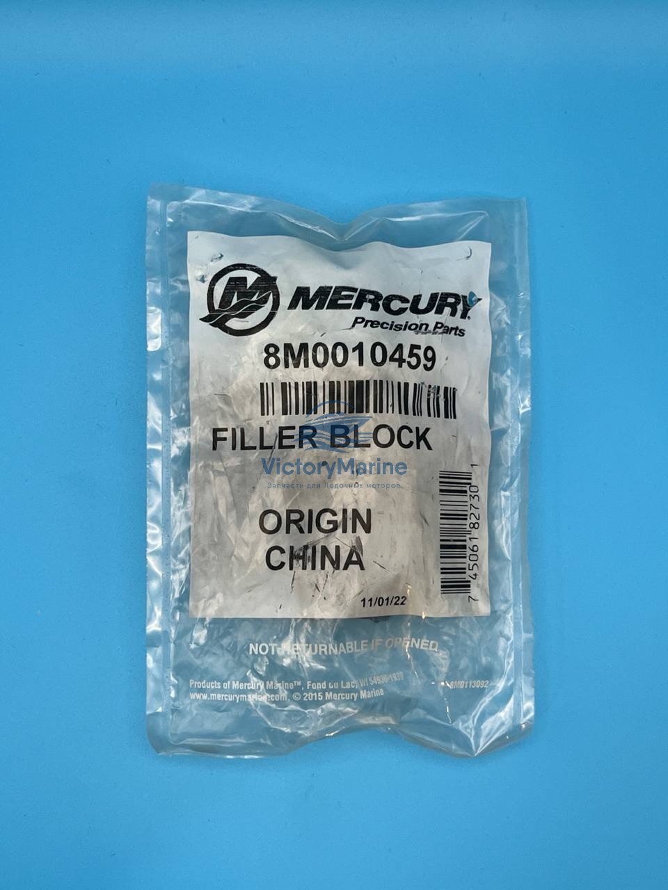 8M0010459 БЛОК ЗАЛИВКИ Mercury (QUICKSILVER)