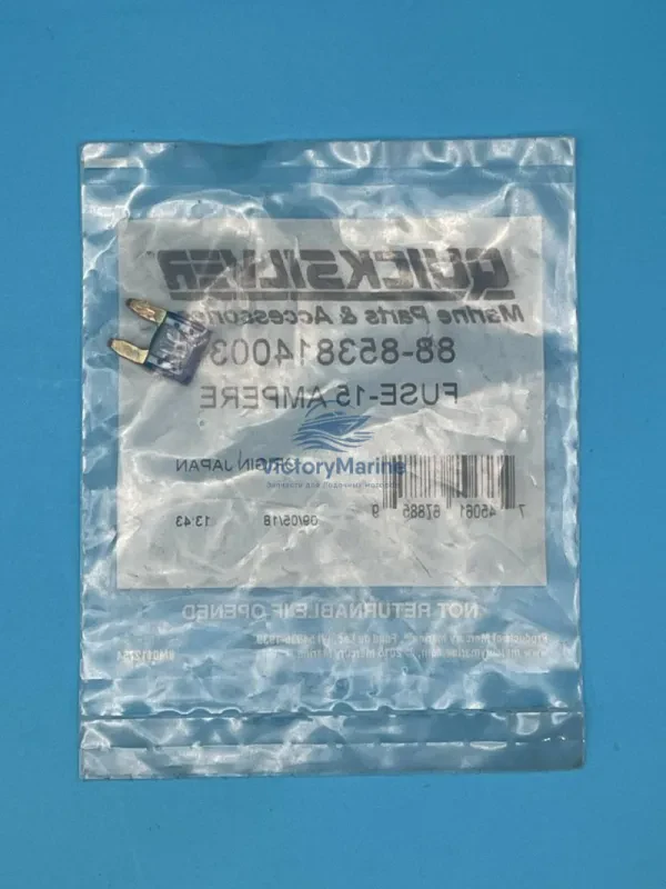 ПЛАВКИЙ ПРЕДОХРАНИТЕЛЬ 15 ампер Mercury (QUICKSILVER)