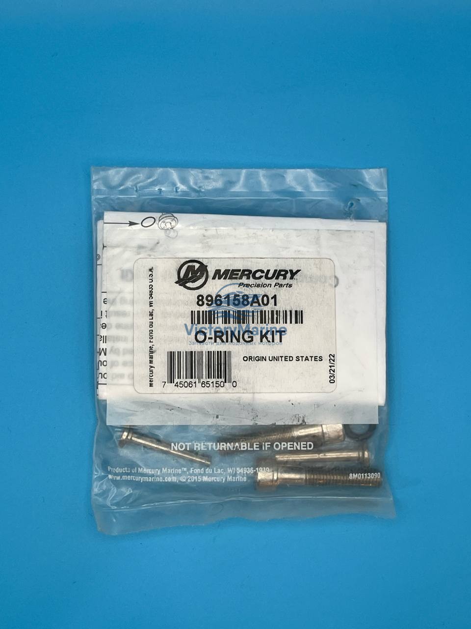 896158A01 Комплект уплотнительного кольца Mercury (QUICKSILVER).