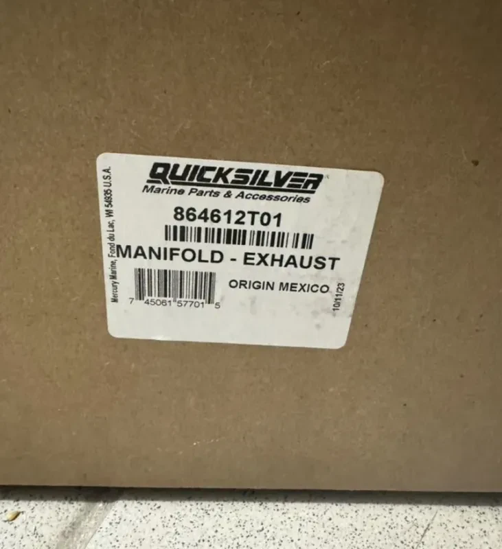 Выпускной коллектор V6 4.3L (Quicksilver)