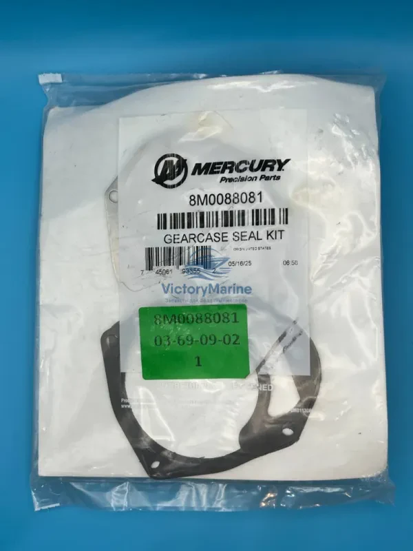 Комплект уплотнений картера передач для подвесного мотора Mercury 65 75 80 90 100 115 л.с.