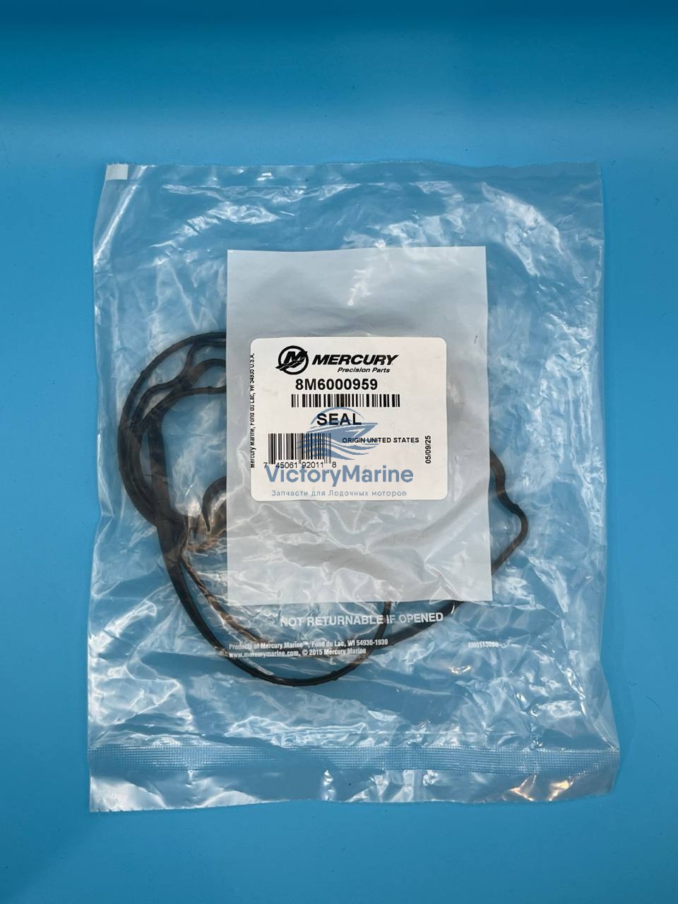 8M6000959 Уплотнение клапанной крышки Mercury Verado (QUICKSILVER)