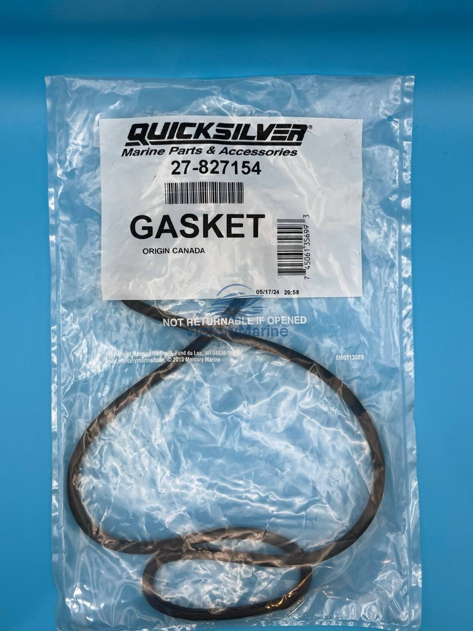 827154 Прокладки клапанной крышки Mercruiser V6 4.3 L (QUICKSILVER)