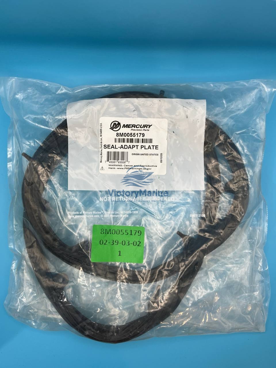 8M0055179 Уплотнительная резинка-адаптер Mercury
