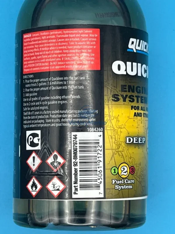 Quicksilver Quickleen Engine and Fuel System Cleaner 355ml