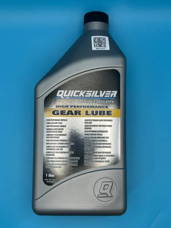 Масло редуктора Quicksilver High Performance SAE 90 Gear Lube 858064Q01 8M0219575