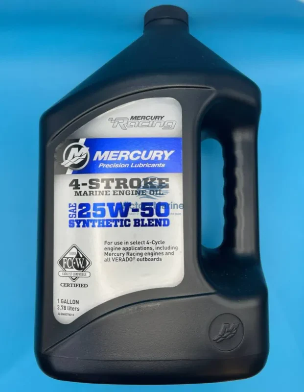 Mercury 25W-50 Масло моторное Синтетическое, 3.78L 858084QE1