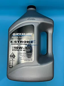 8M0152564 8M0142146 Масло моторное полусинт Quicksilver 4-Stroke Marine Engine 10W30 4л