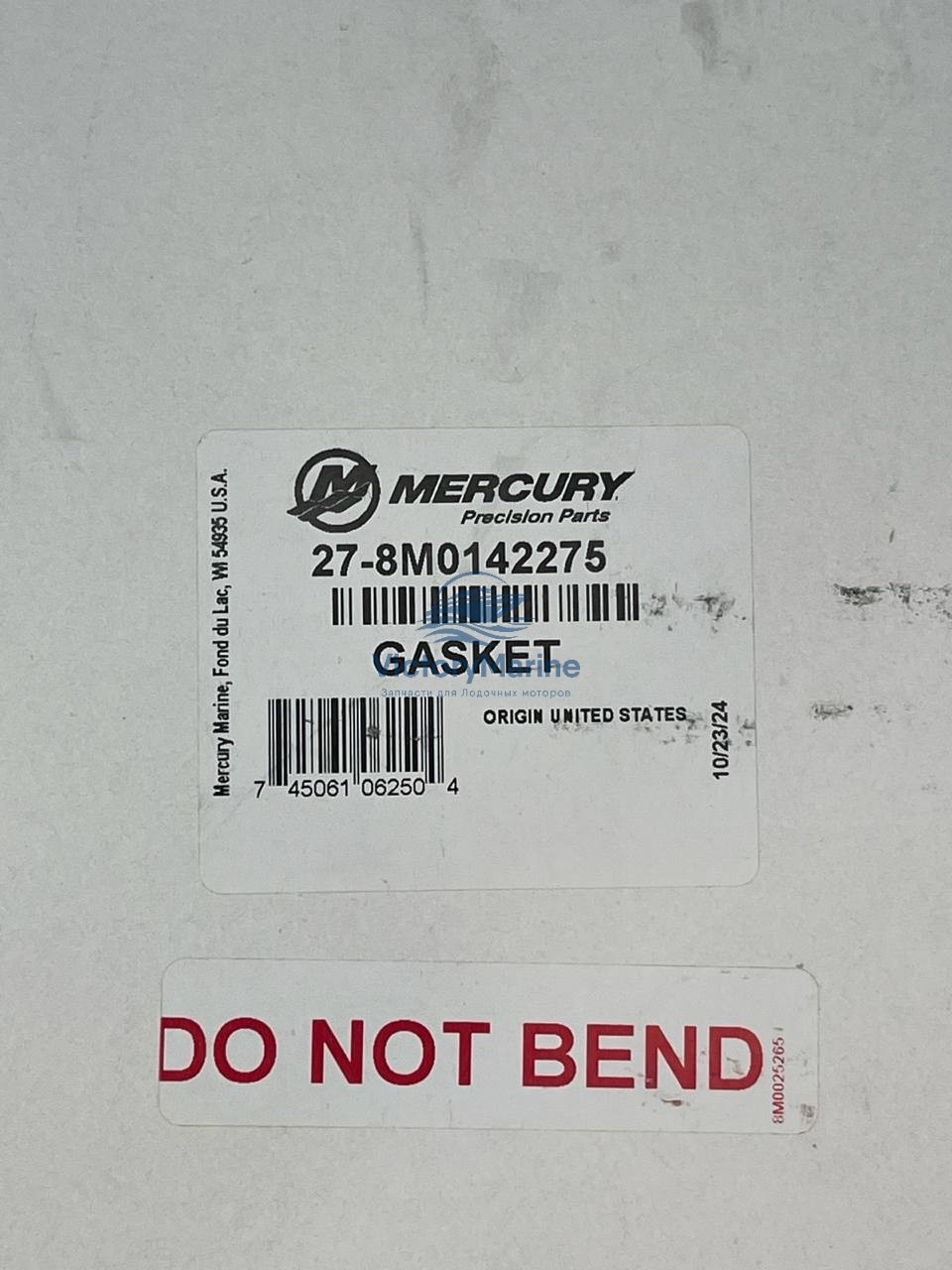 8M0142275 Прокладка Mercury v6 v8