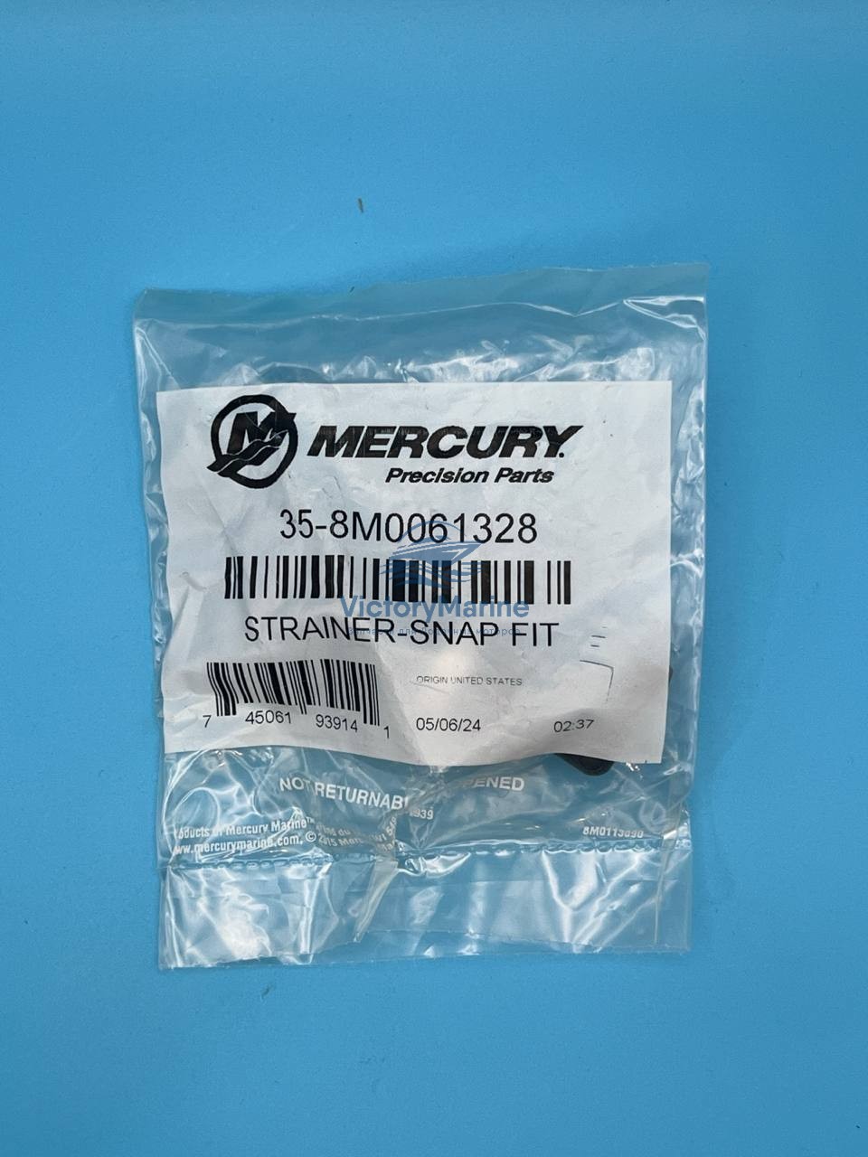 8M0061328 СЕТЧАТЫЙ ФИЛЬТР Соединение на защелках Mercury